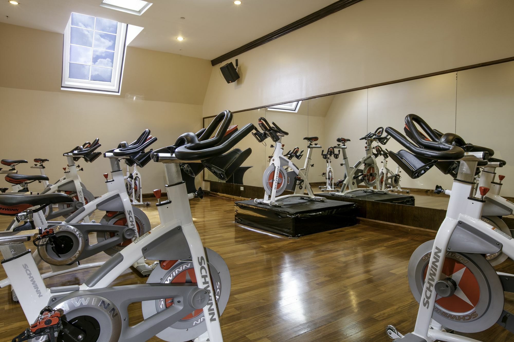Barcelo San Salvador Hotel Bagian luar foto The gym at the hotel